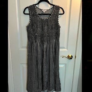 CROFT & BARROW Smocked Midi Dress